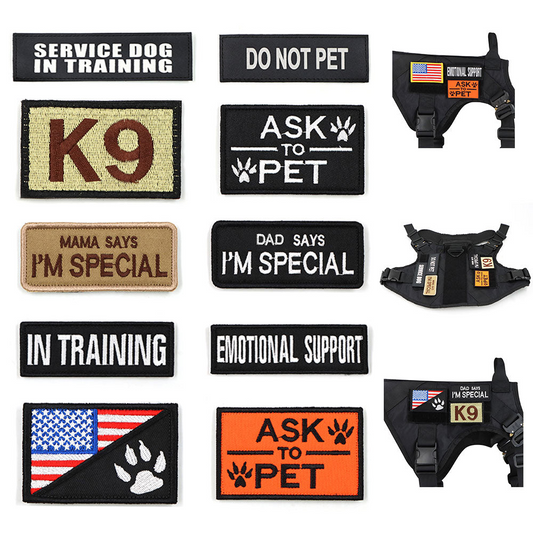 Avroxen K9 Pro™ Tactical Patch Set (12 Pieces)