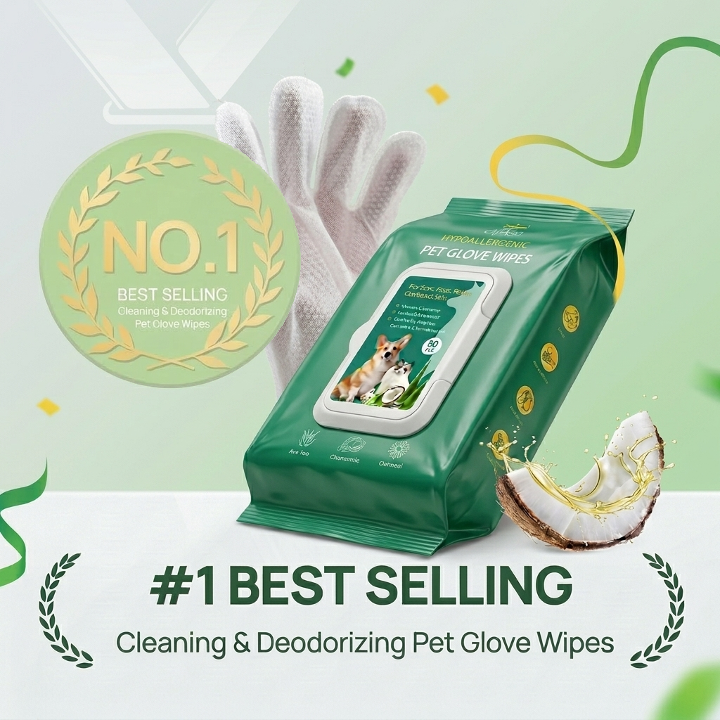 Avroxen PawGuard™ - Dog Glove Wipes