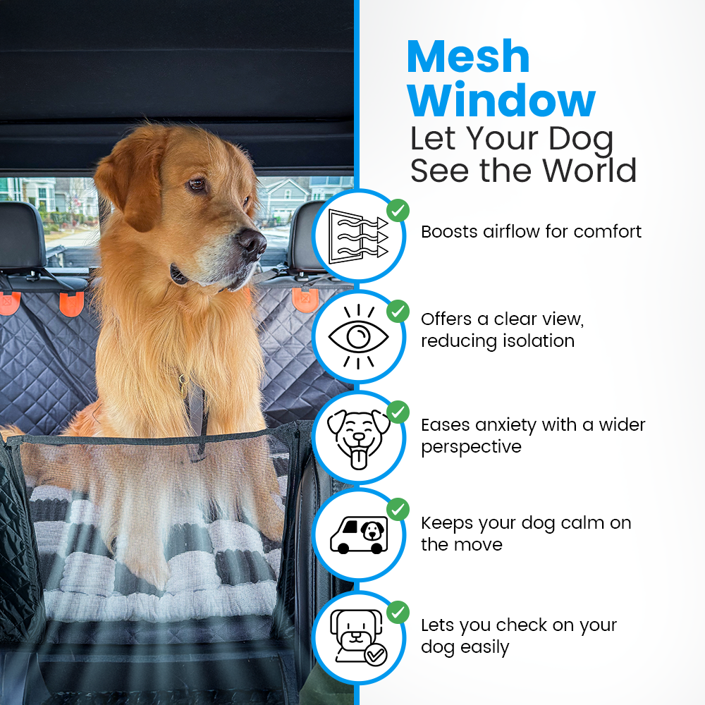 Avroxen PawGuard™ 2.0 – Heavy-Duty Pet Seat Cover