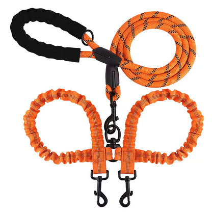 Avroxen K9 Pro™ Tactical Double Dog Leashes