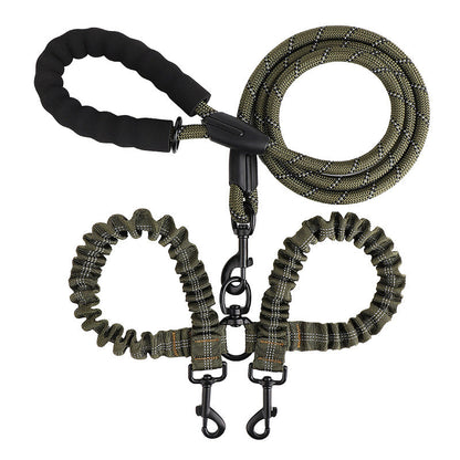 Avroxen K9 Pro™ Tactical Double Dog Leashes