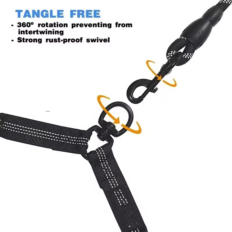 Avroxen K9 Pro™ Tactical Double Dog Leashes