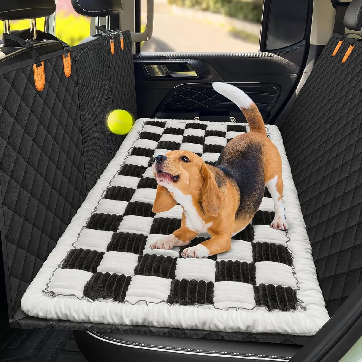 Avroxen K9 Pro™ Plush Backseat Dog Bed