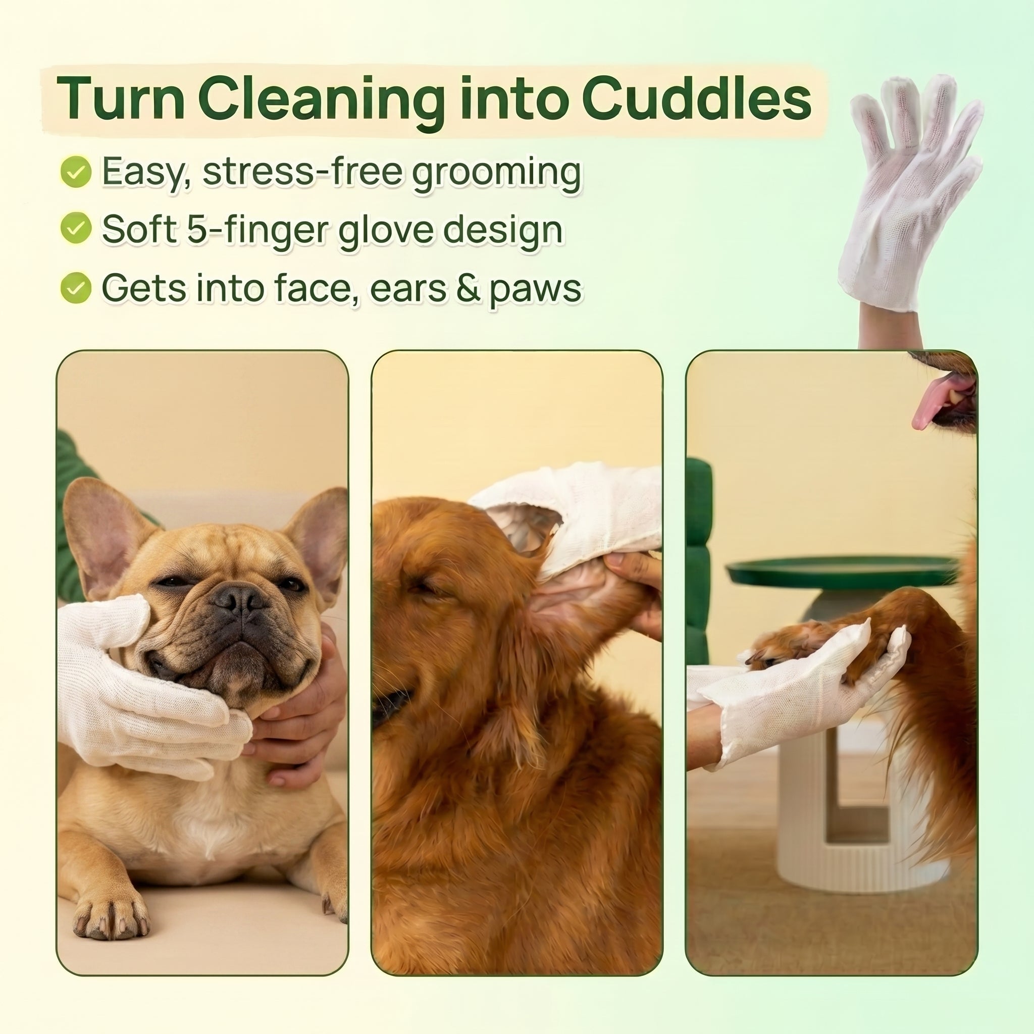 Avroxen PawGuard™ - Dog Glove Wipes