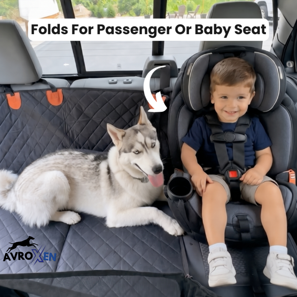 Avroxen PawGuard™ 2.0 – Heavy-Duty Pet Seat Cover